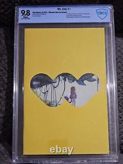 WE LIVE #1 WHATNOT DIE-CUT Virgin Megacon Limited to 150 copies? CBCS 9.8
