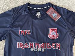 West Ham United Shirt Special edition Iron Maiden Medium Brand New