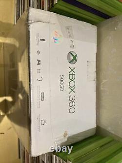 Xbox 360 E Special Edition Teal with 500 GB Brand New Console With 57 Used Games