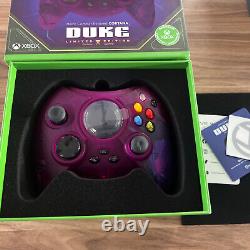 Xbox Official Wired Pad Halo Duke Combat Evolved Cortana Ltd Edition New