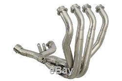 Z1000 SX 10-20 4-2 Exhaust Collector De-cat Header Down Front pipes Race Upgrade